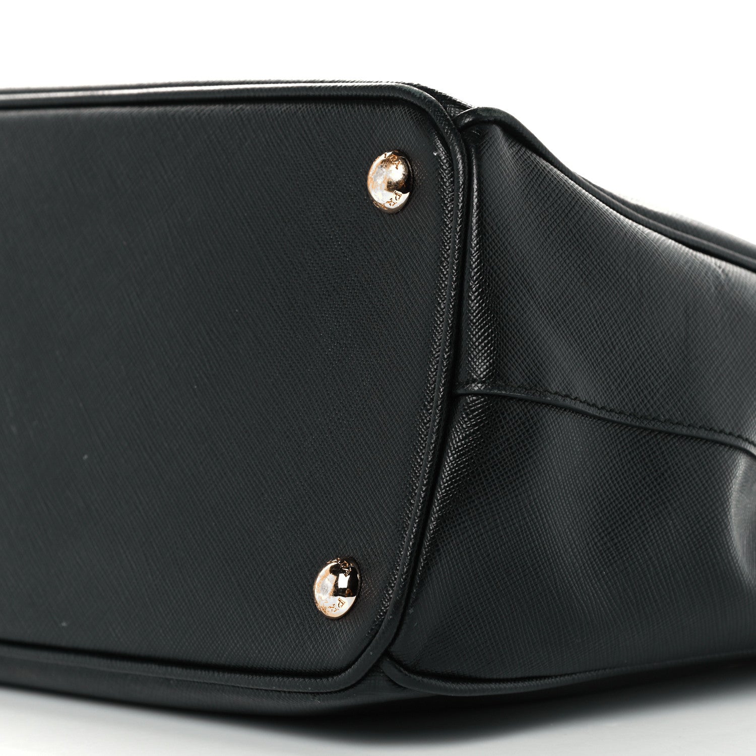 Prada Saffiano Small Galleria Double Zip Tote Black 11 of 11