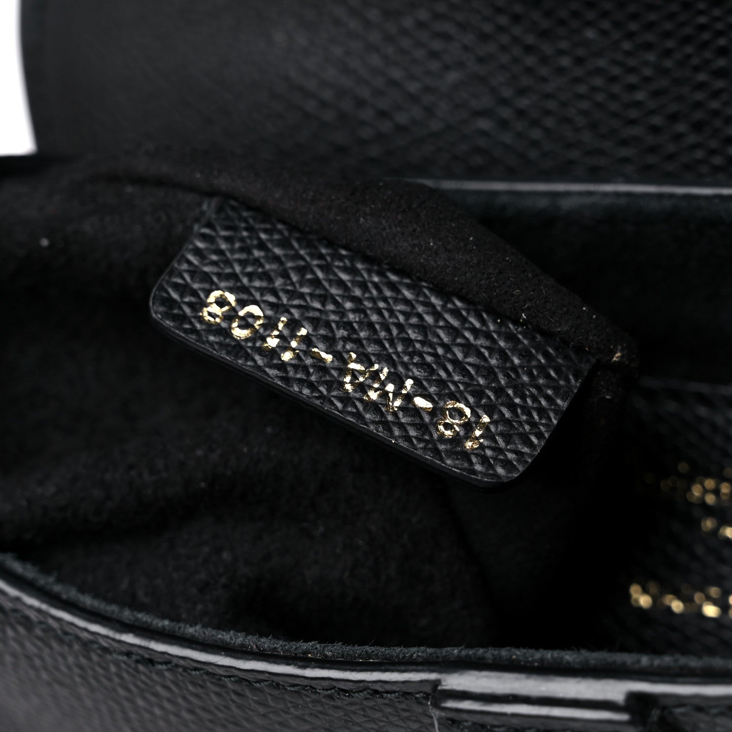 Christian Dior Grained Calfskin Mini Saddle Bag Black 7 of 10