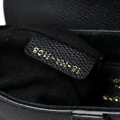 Christian Dior Grained Calfskin Mini Saddle Bag Black 7 of 10