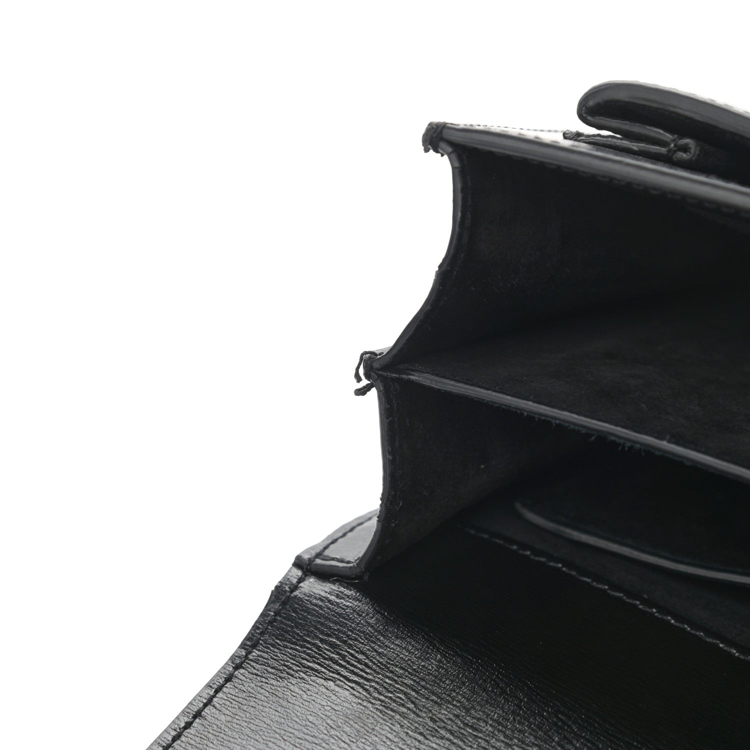 Saint Laurent Calfskin Medium Monogram Sunset Black 12 of 12