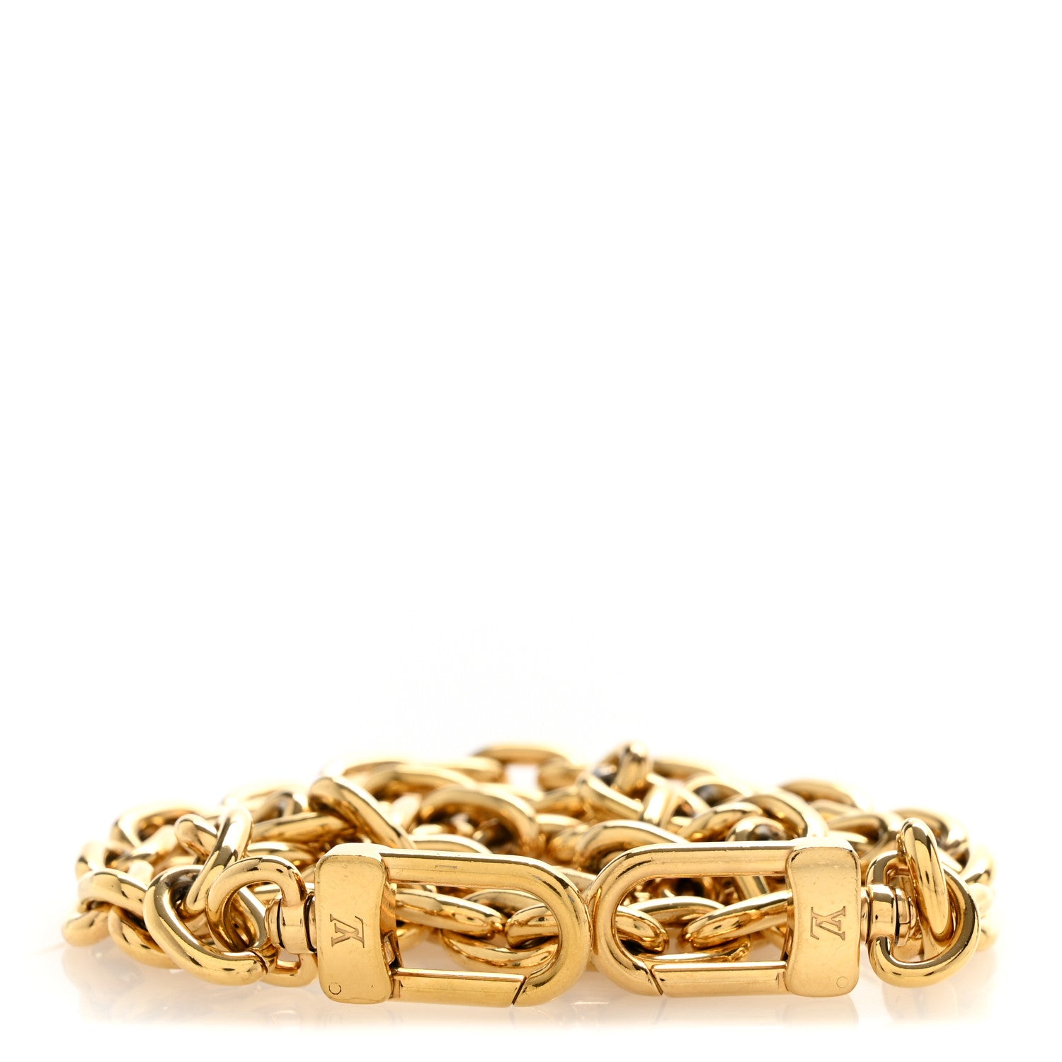 Louis Vuitton Short Chain Strap Gold 3 of 5