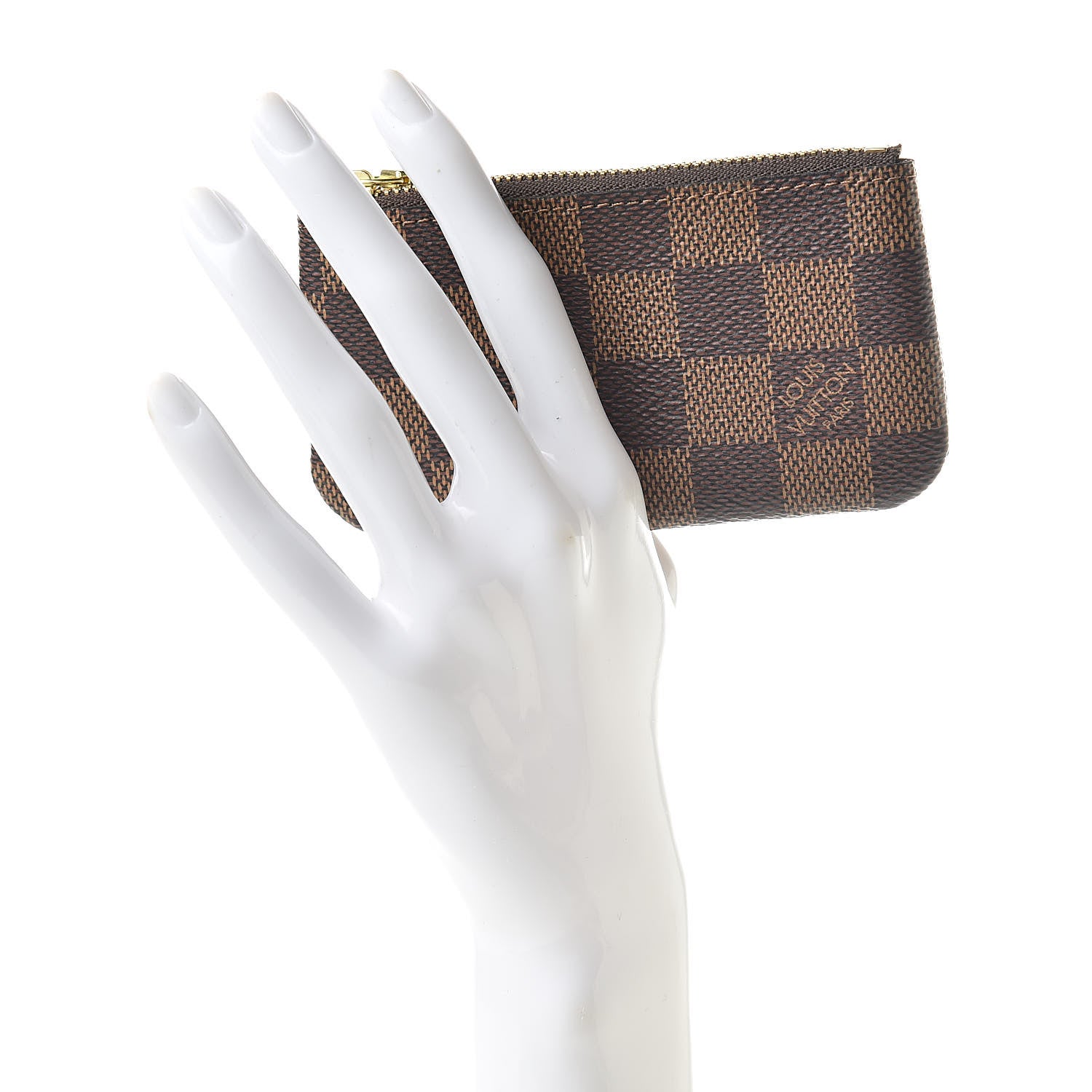 Louis Vuitton Damier Ebene Key Pouch 2 of 6
