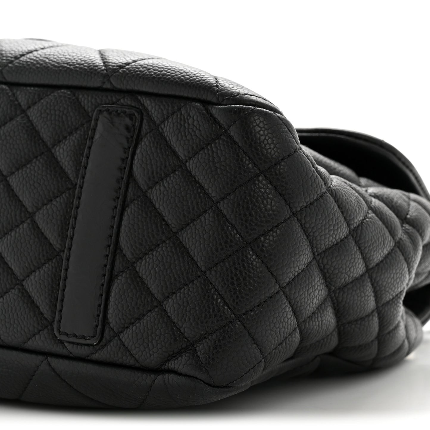 Caviar Quilted Coco Casual Flap Black