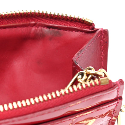 Louis Vuitton Vernis Key Pouch Rose Indien 7 of 10