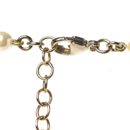 Chanel Pearl Baguette Crystal CC Long Necklace Gold 5 of 6
