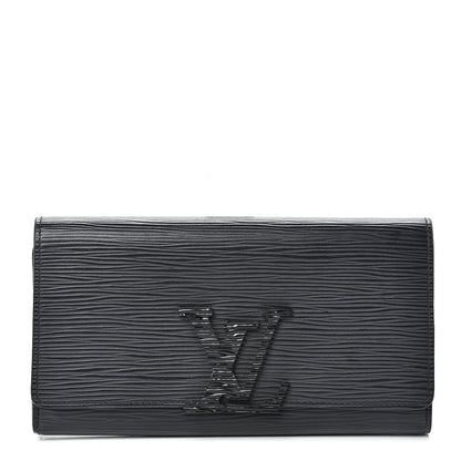 Louis Vuitton Epi Louise Wallet Black 1 of 11