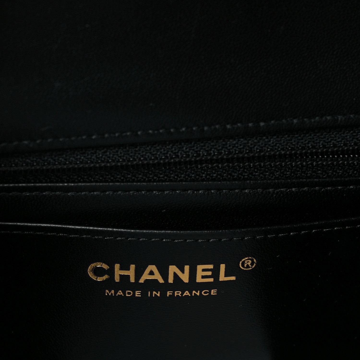 Chanel Lambskin Quilted Mini Rectangular Flap Black 6 of 10