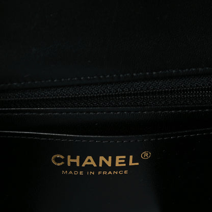 Chanel Lambskin Quilted Mini Rectangular Flap Black 6 of 10