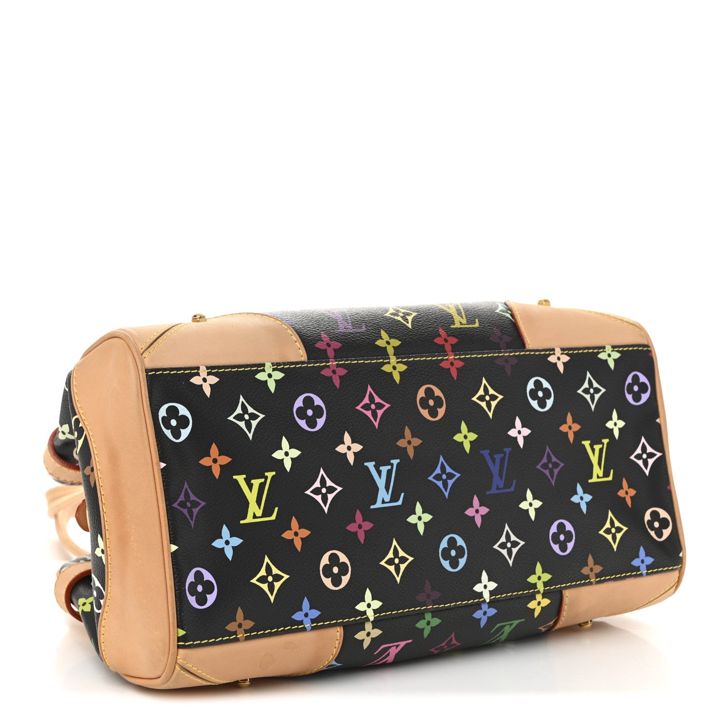 Louis Vuitton Monogram Multicolor Claudia Black 4 of 9