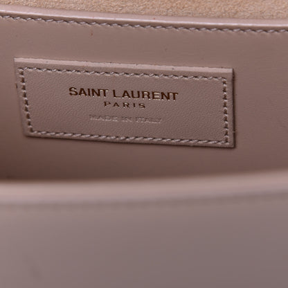 Saint Laurent Smooth Calfskin Medium Classic Monogram Kate Tassel Satchel Nude Powder 8 of 18