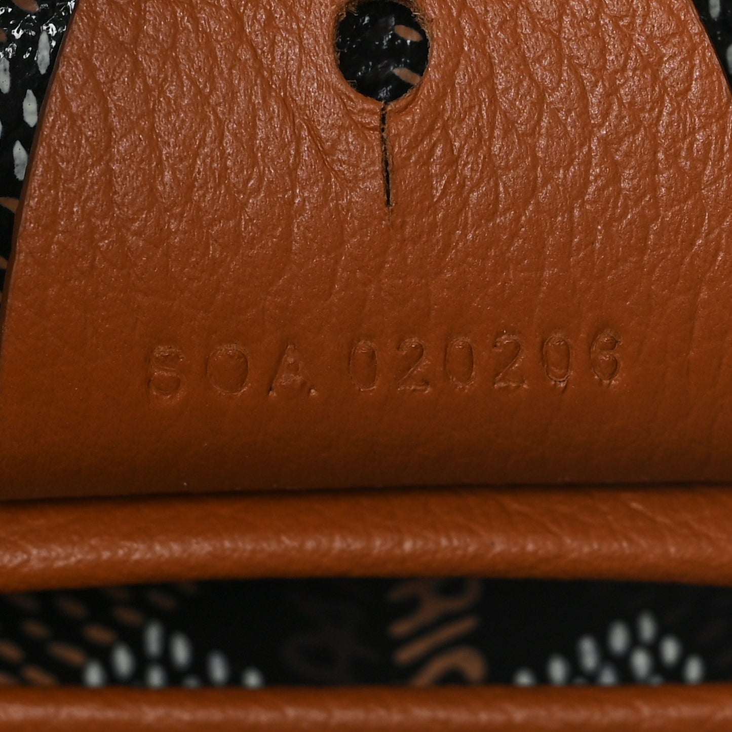 Goyardine Artois PM Black Gold