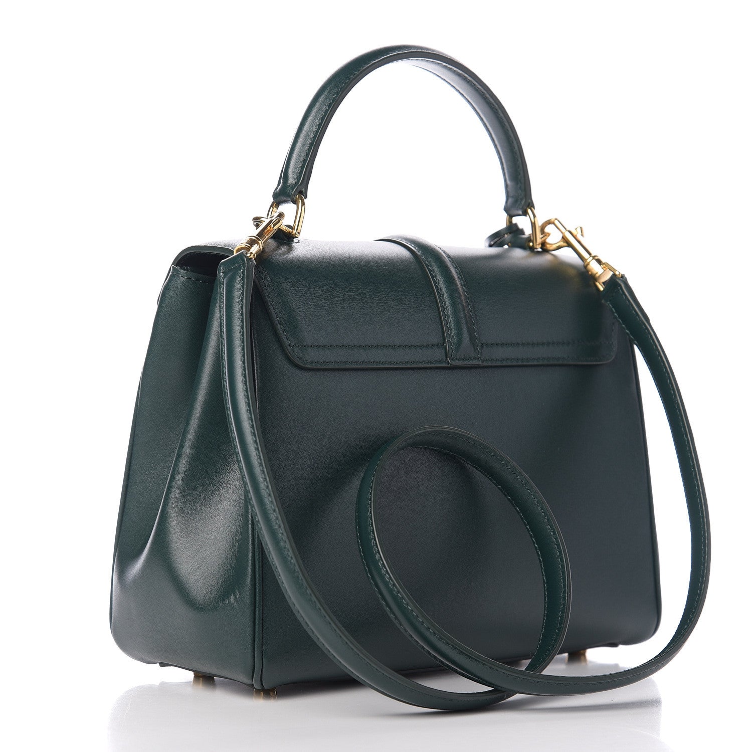 Celine Satinated Calfskin Small 16 Top Handle Bag Amazone 2 of 12