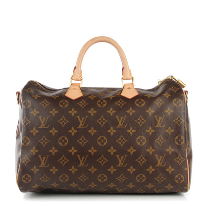 Louis Vuitton Monogram Speedy Bandouliere 35 1 of 10