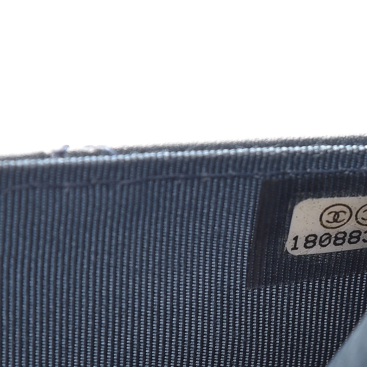 Aged Lambskin Quilted Reissue Wallet On Chain WOC Dark Blue