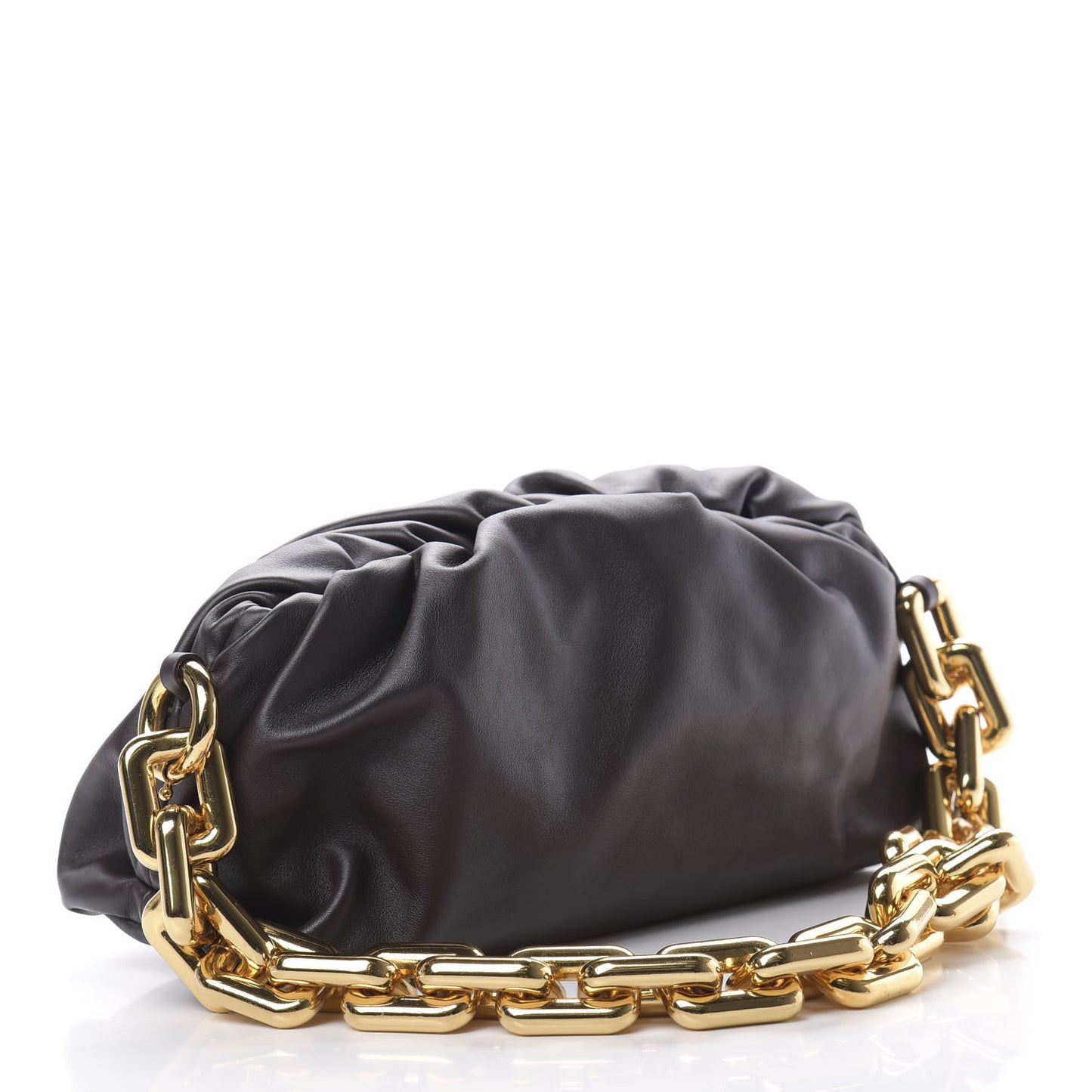 Calfskin The Pouch Chain Ebano