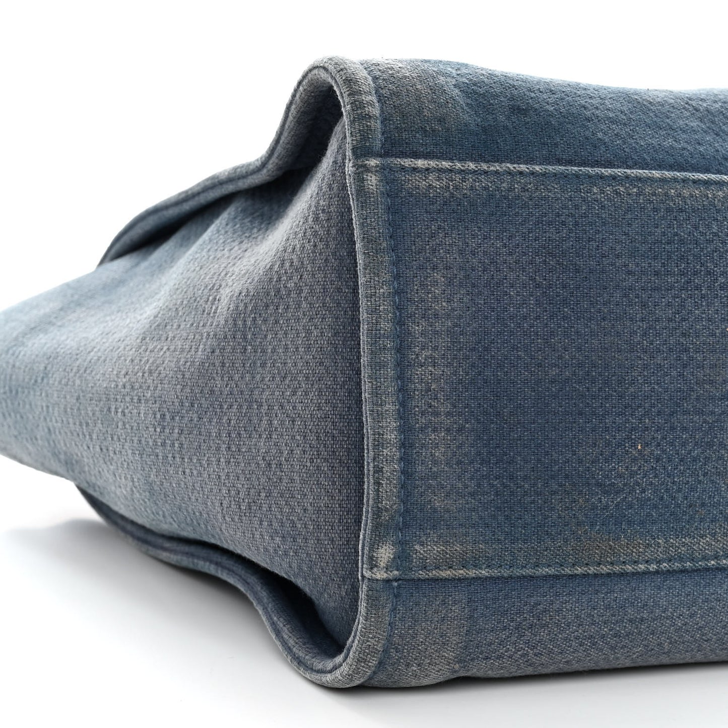 Canvas Medium Deauville Tote Blue