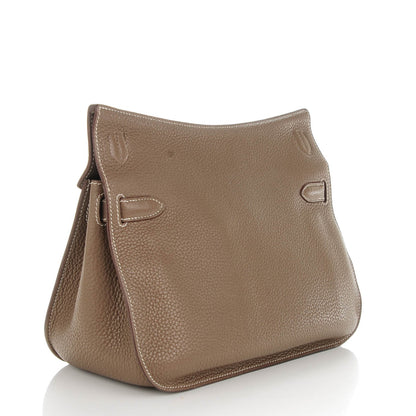Hermes Taurillon Clemence Jypsiere 28 Etoupe 3 of 10