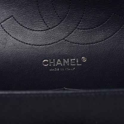 Chanel Caviar Quilted Jumbo Double Flap Navy Blue 8 of 10