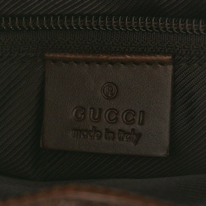 Gucci Monogram Messenger Crossbody Bag Dark Brown 6 of 9