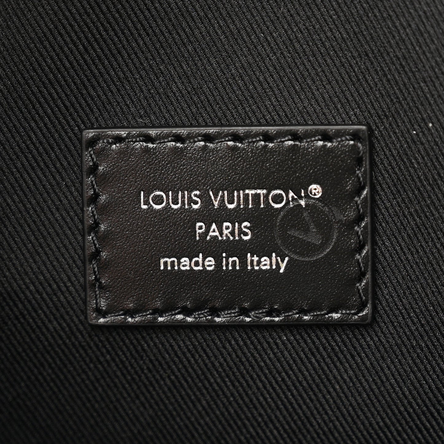 Shiny Calfskin Montsouris Cargo Backpack Black