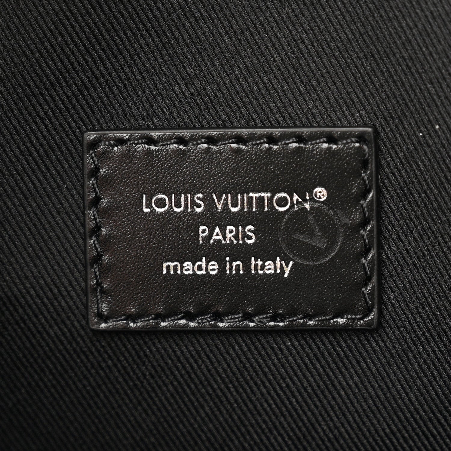 Louis Vuitton Shiny Calfskin Montsouris Cargo Backpack Black 6 of 10