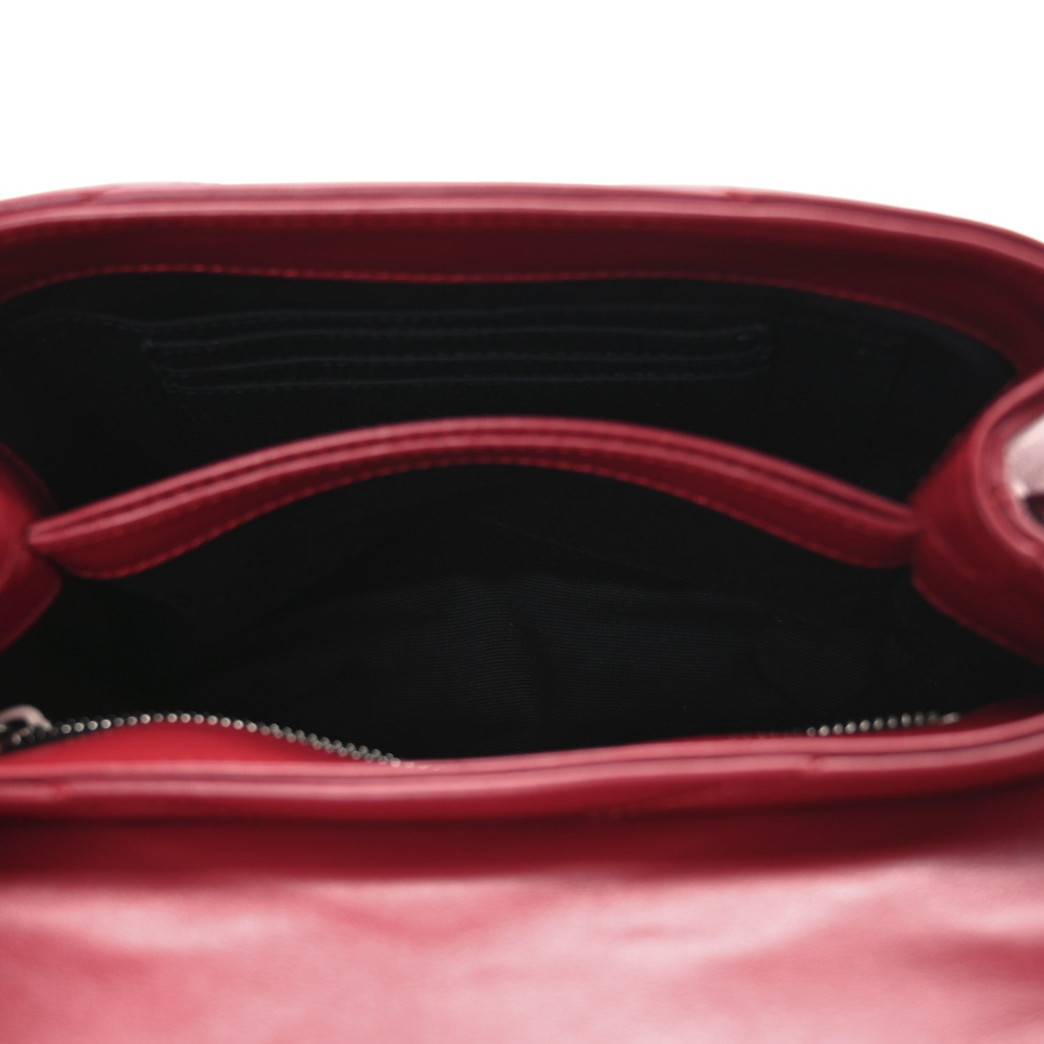 Saint Laurent Calfskin Y Quilted Monogram Toy Loulou Crossbody Bag New Lipstick 6 of 11