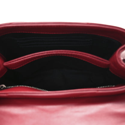 Saint Laurent Calfskin Y Quilted Monogram Toy Loulou Crossbody Bag New Lipstick 6 of 11