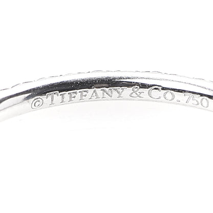 Tiffany 18K White Gold Amethyst Metro Eternity Band Ring 48 4.5 4 of 7