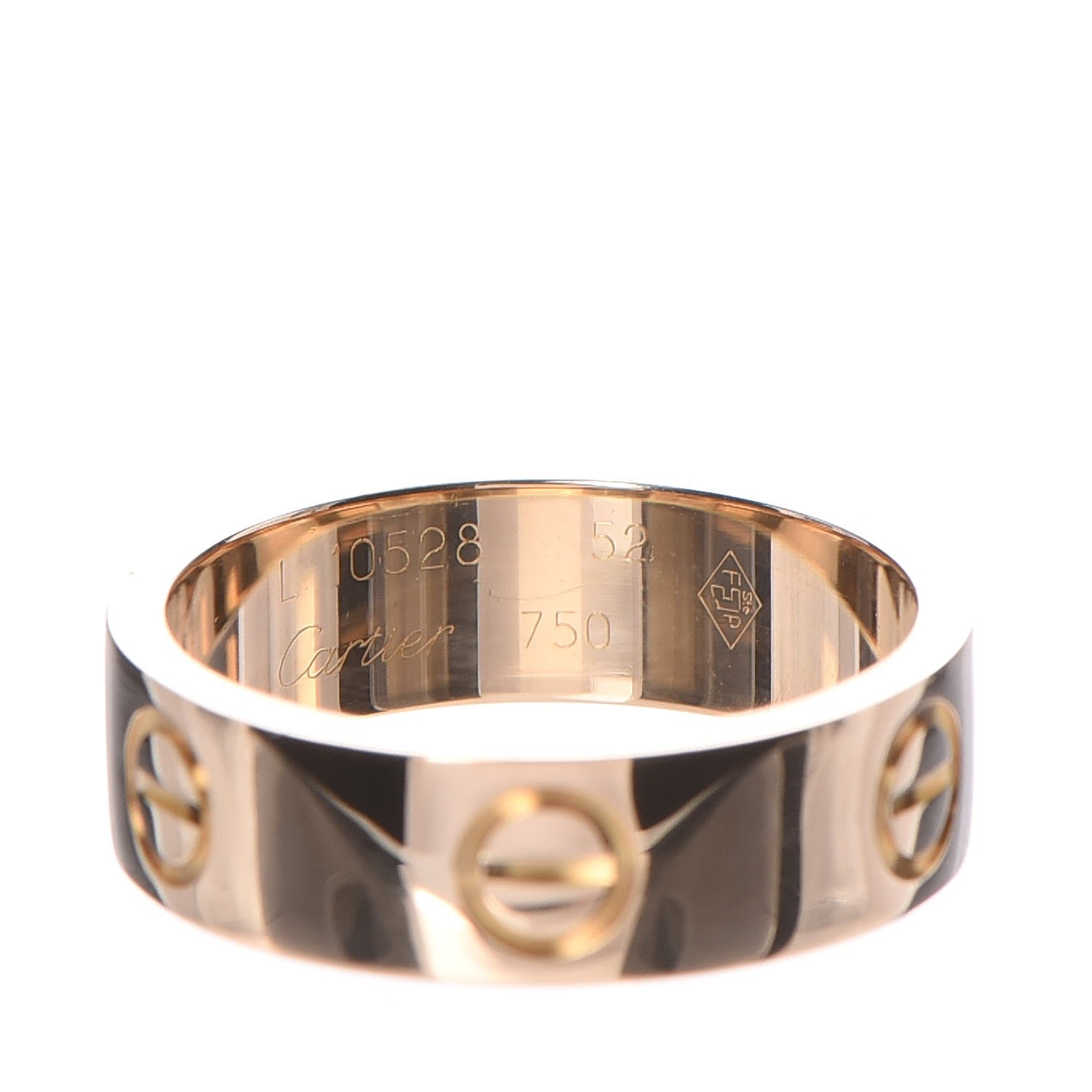 Cartier 18K Yellow Gold 5.5mm LOVE Ring 52 6 4 of 5