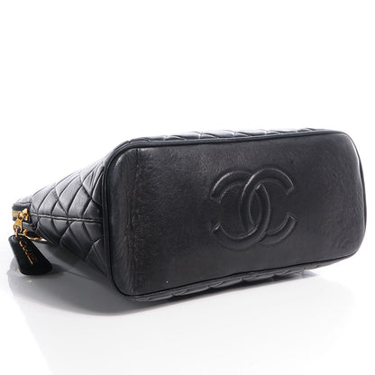 Chanel Lambskin Quilted Shoulder Bag Black 4 of 7