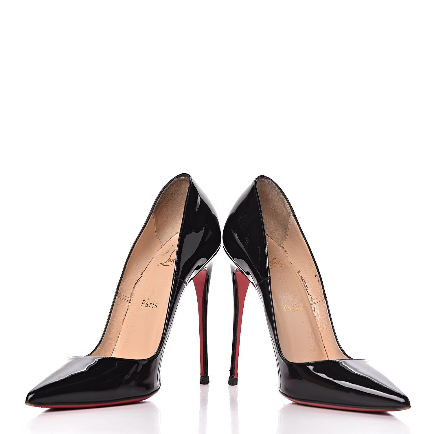 Christian Louboutin Patent So Kate 120 Pumps 38.5 Black 19 of 21