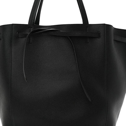 Celine Soft Grained Calfskin Medium Belt Cabas Phantom Black 7 of 16
