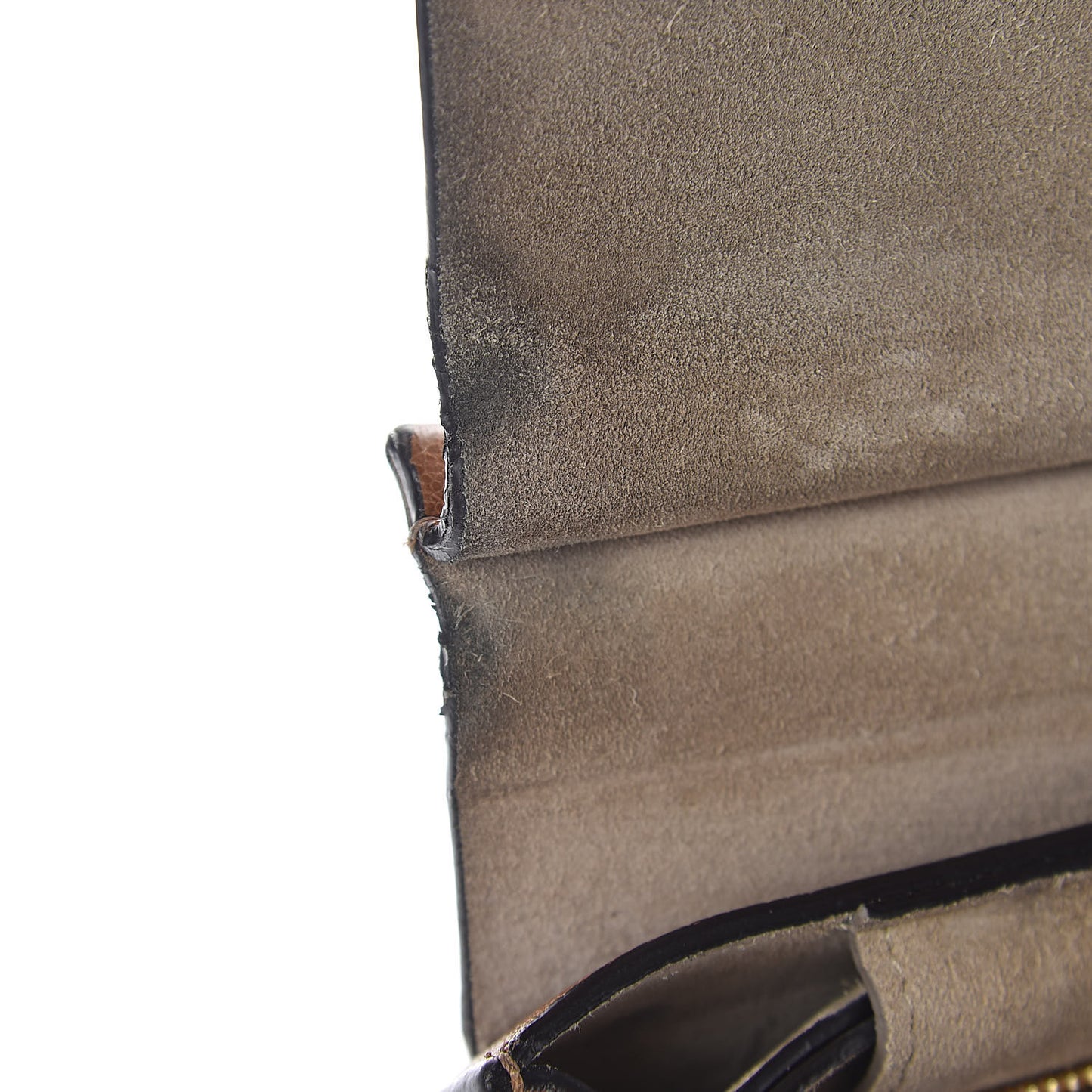 Goatskin Medium Faye Shoulder Bag Caramel