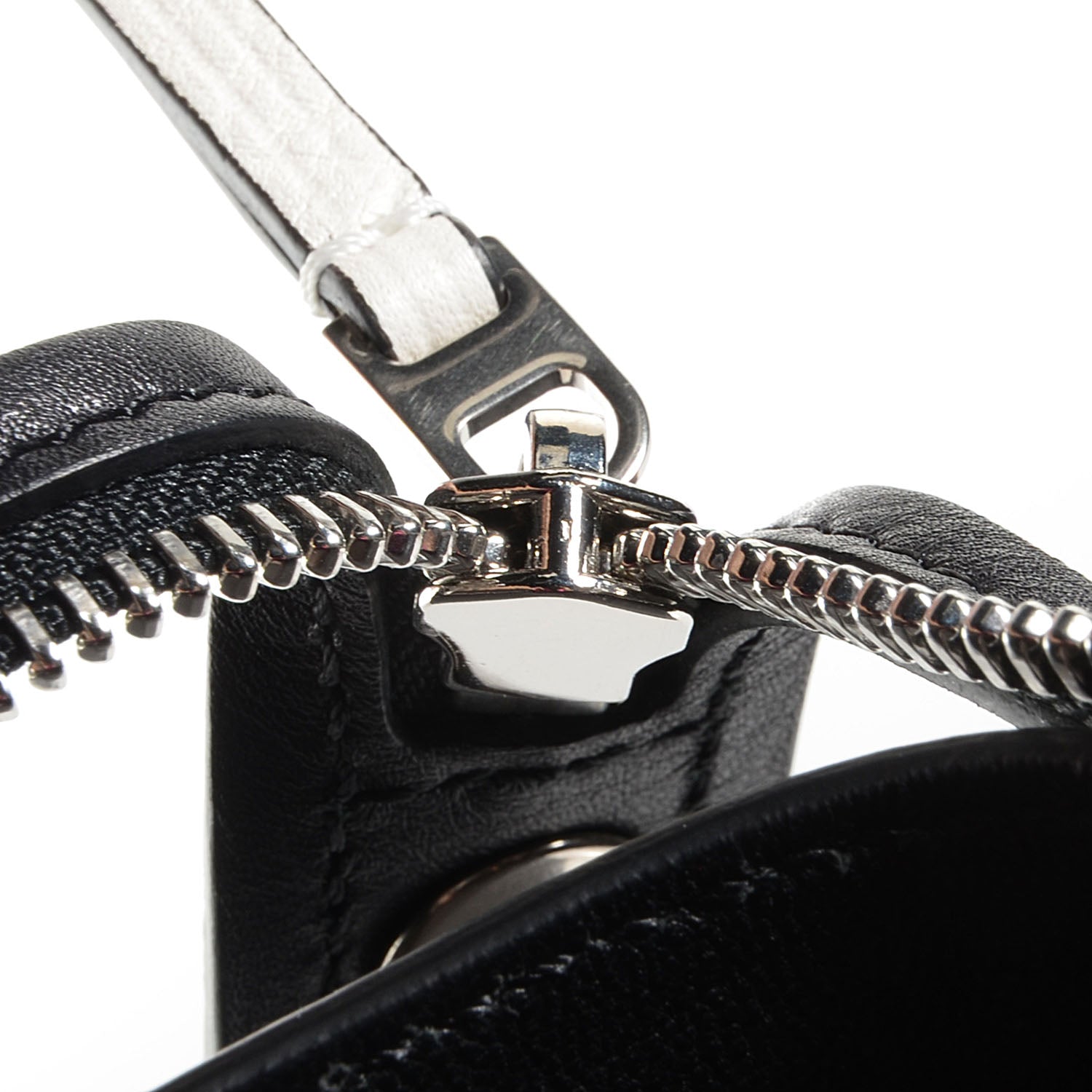Celine Textured Calfskin Large Edge Shoulder Bag Black 8 of 9
