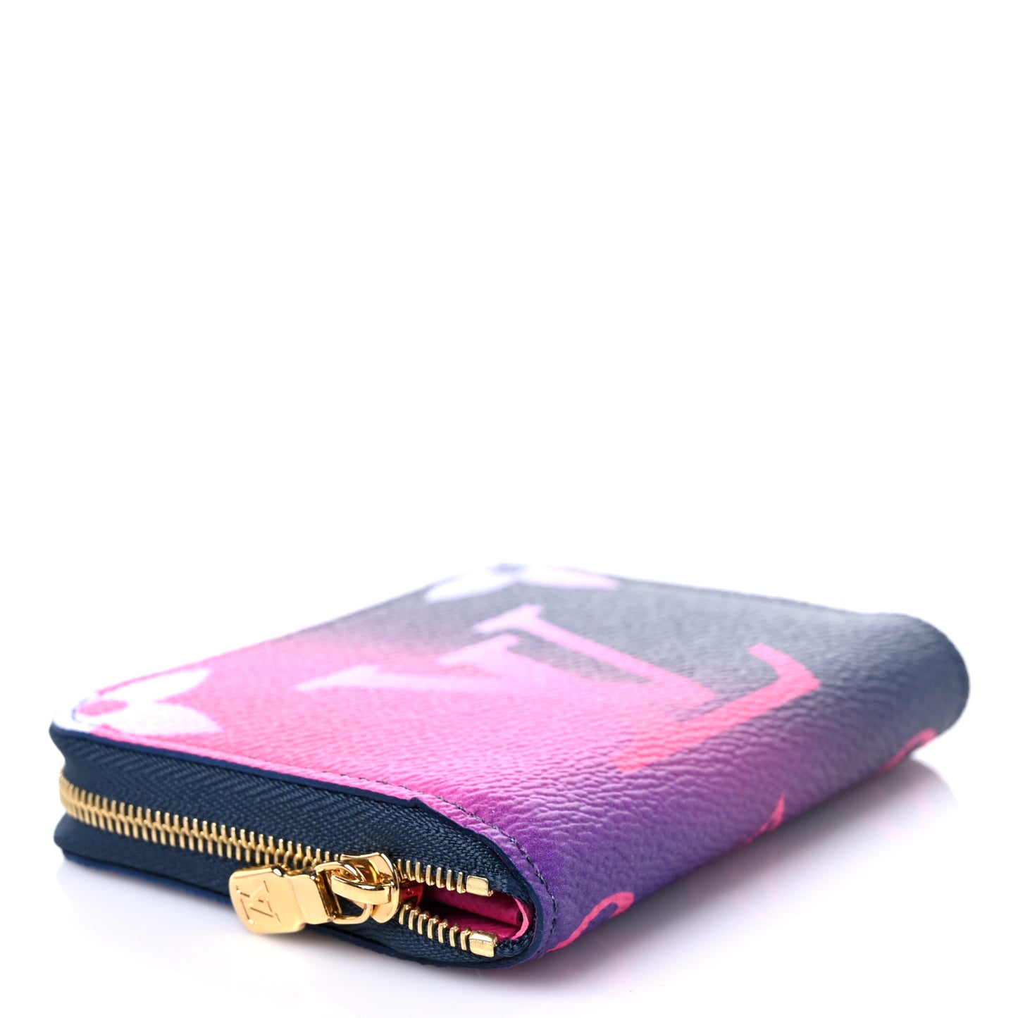 Monogram Giant Spring In The City Zippy Coin Purse Midnight Fuchsia
