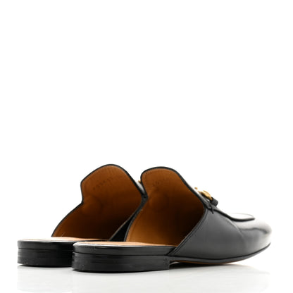 Gucci Calfskin Womens Princetown Slippers 38.5 Black 5 of 11