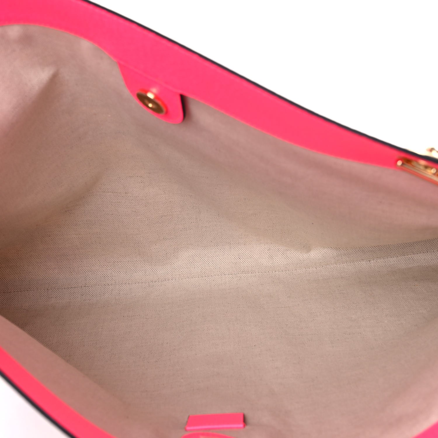 Gucci Canvas Flora Large Rajah Chain Tote White Multicolor Fuxia Fluo 5 of 11
