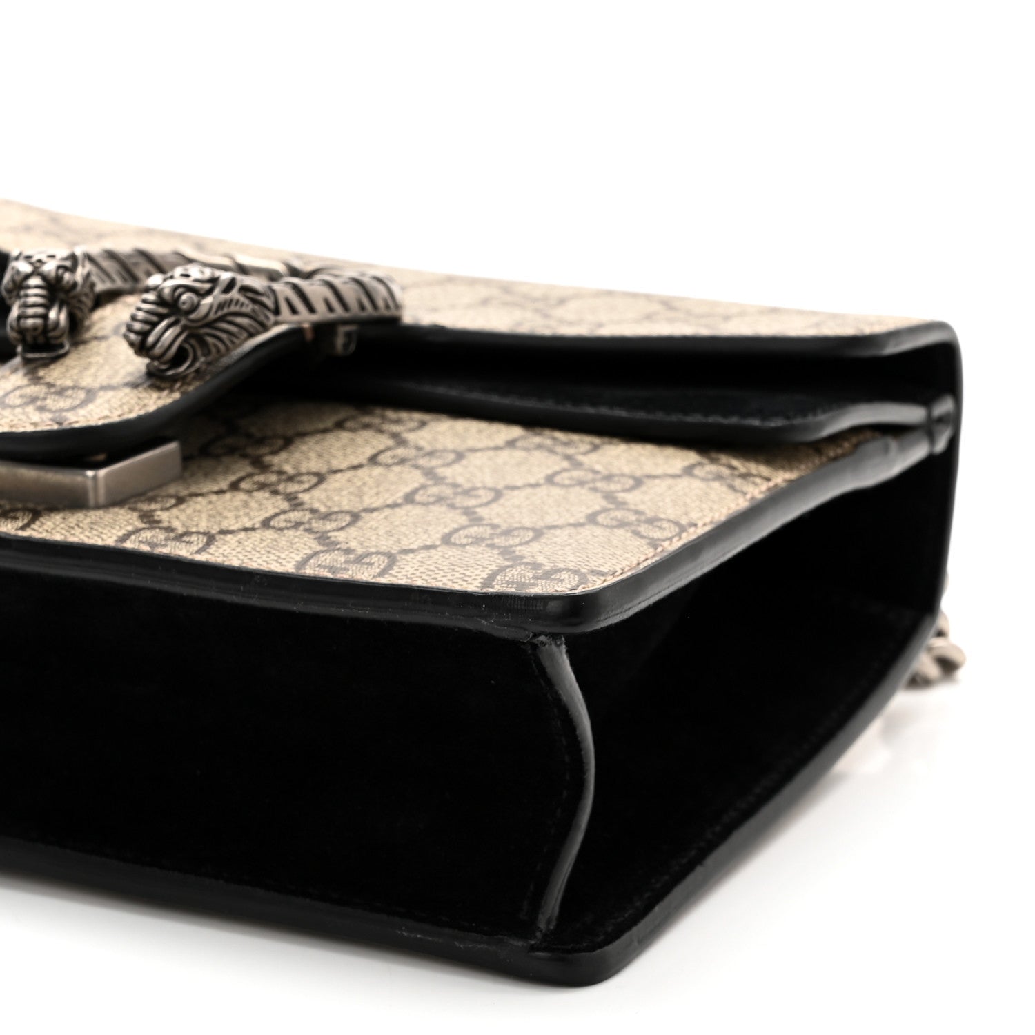 Gucci GG Supreme Monogram Mini Dionysus Shoulder Bag Black 10 of 13