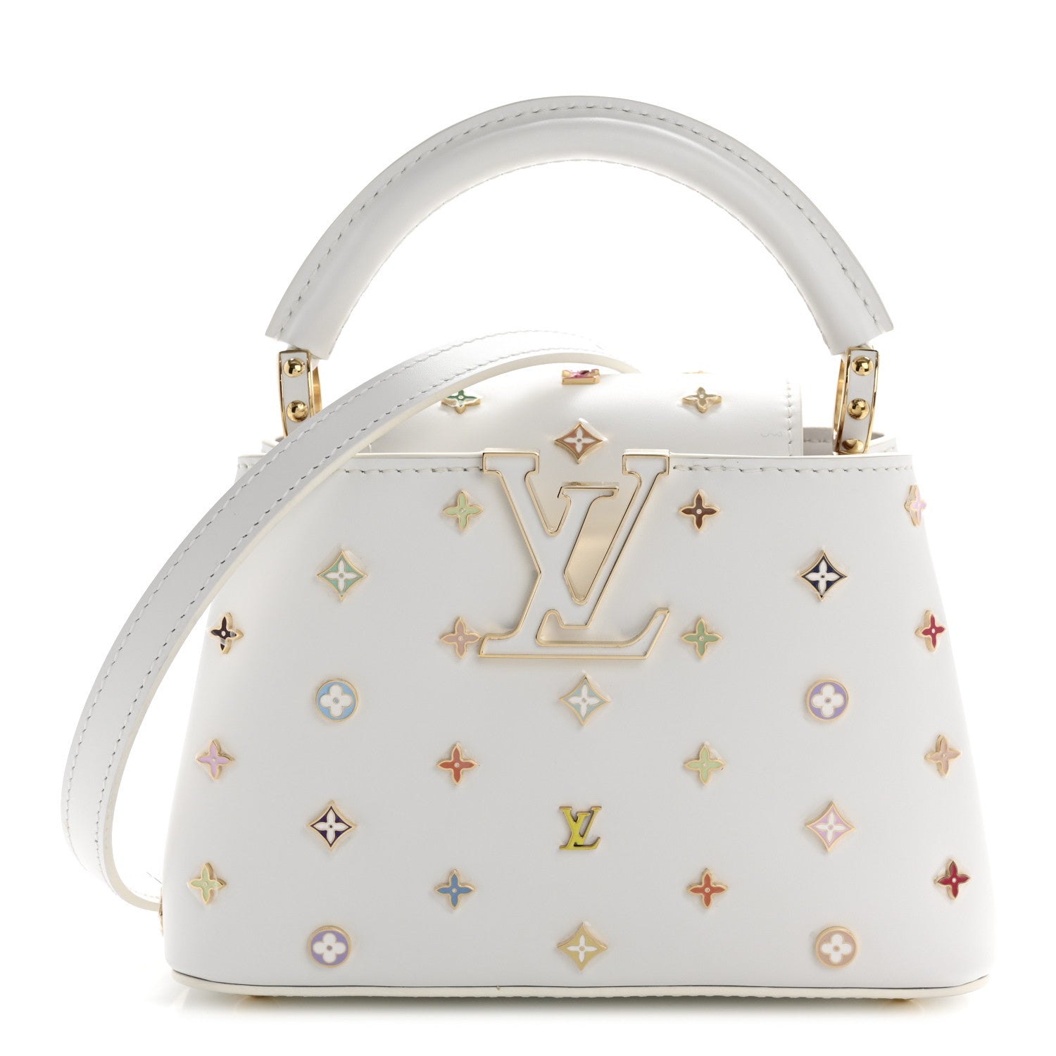Louis Vuitton LV X TM Cowhide Mini Capucines Multicolor 1 of 11