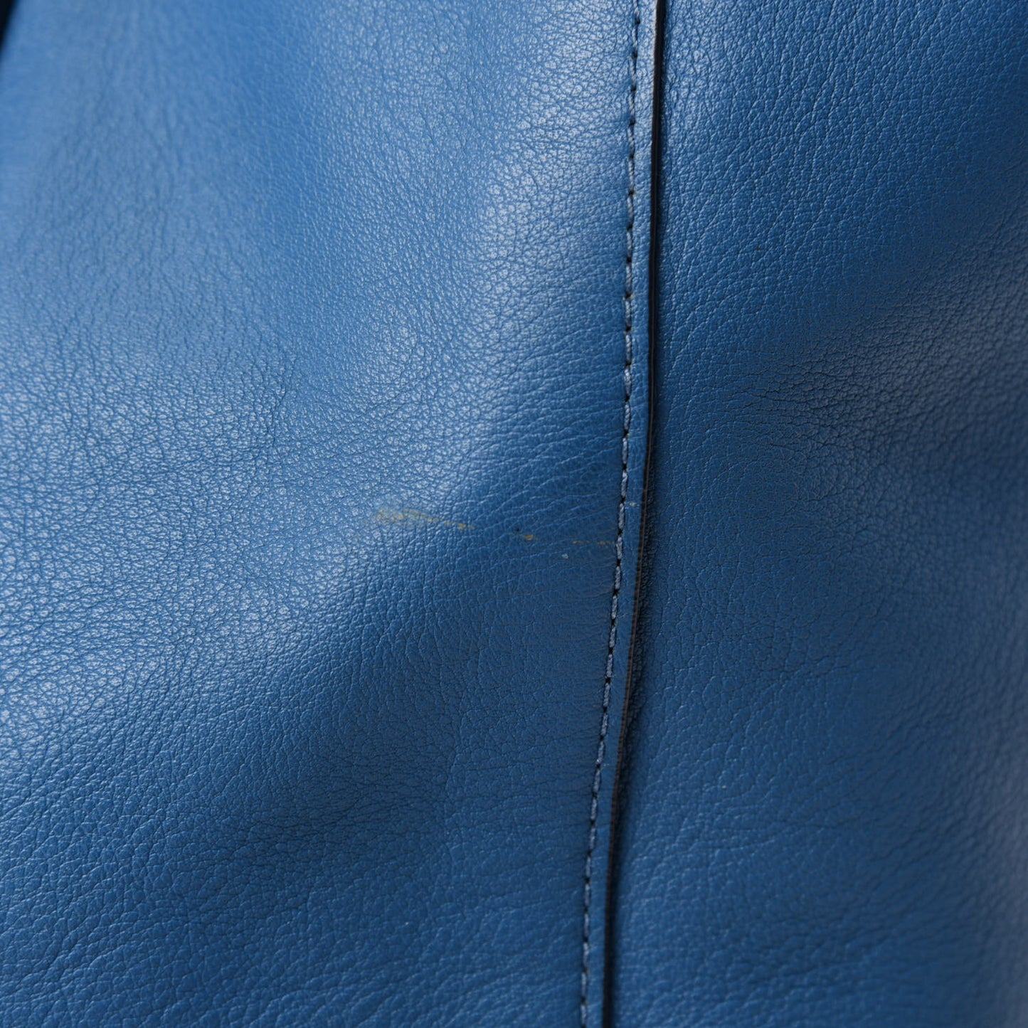 Calfskin Tote Blue