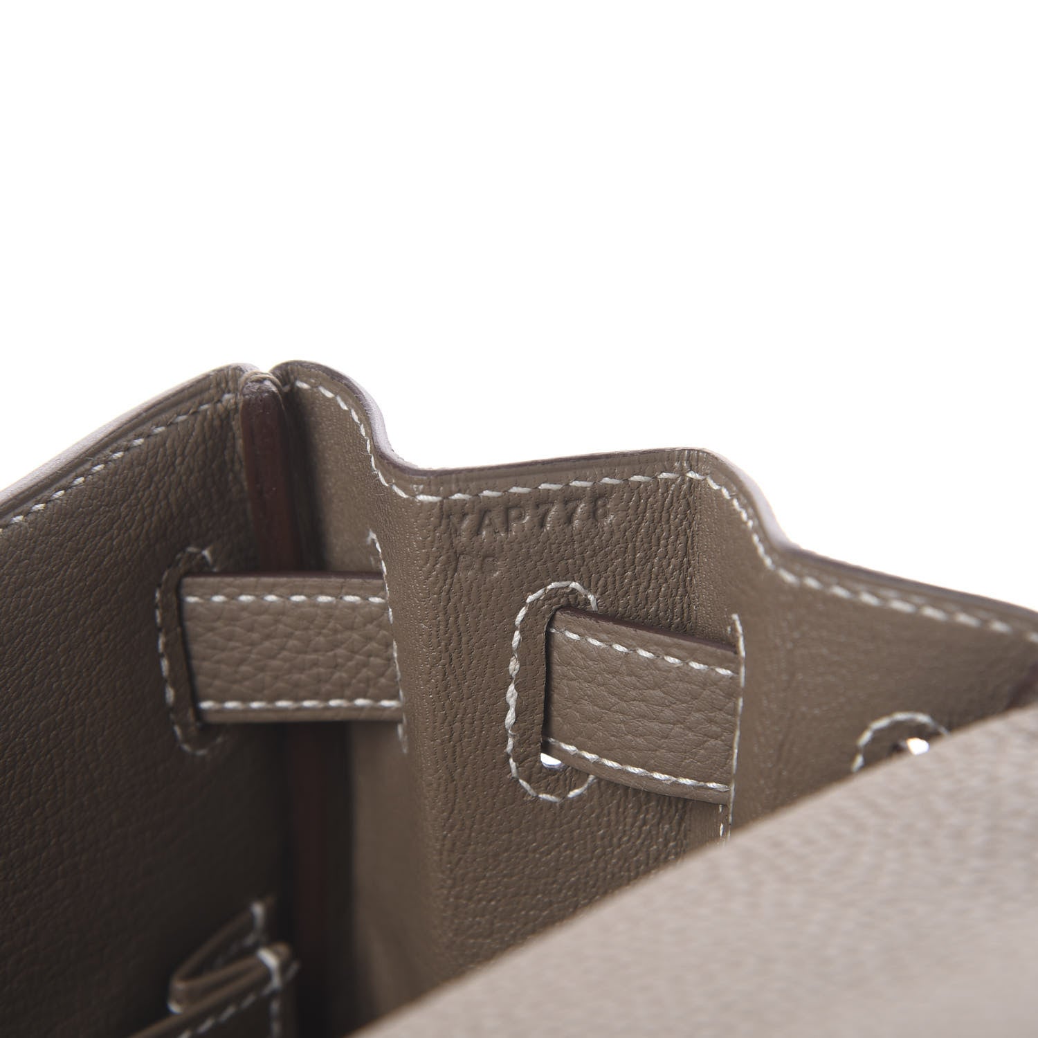 Hermes Togo Kelly Retourne 28 Etoupe 8 of 8