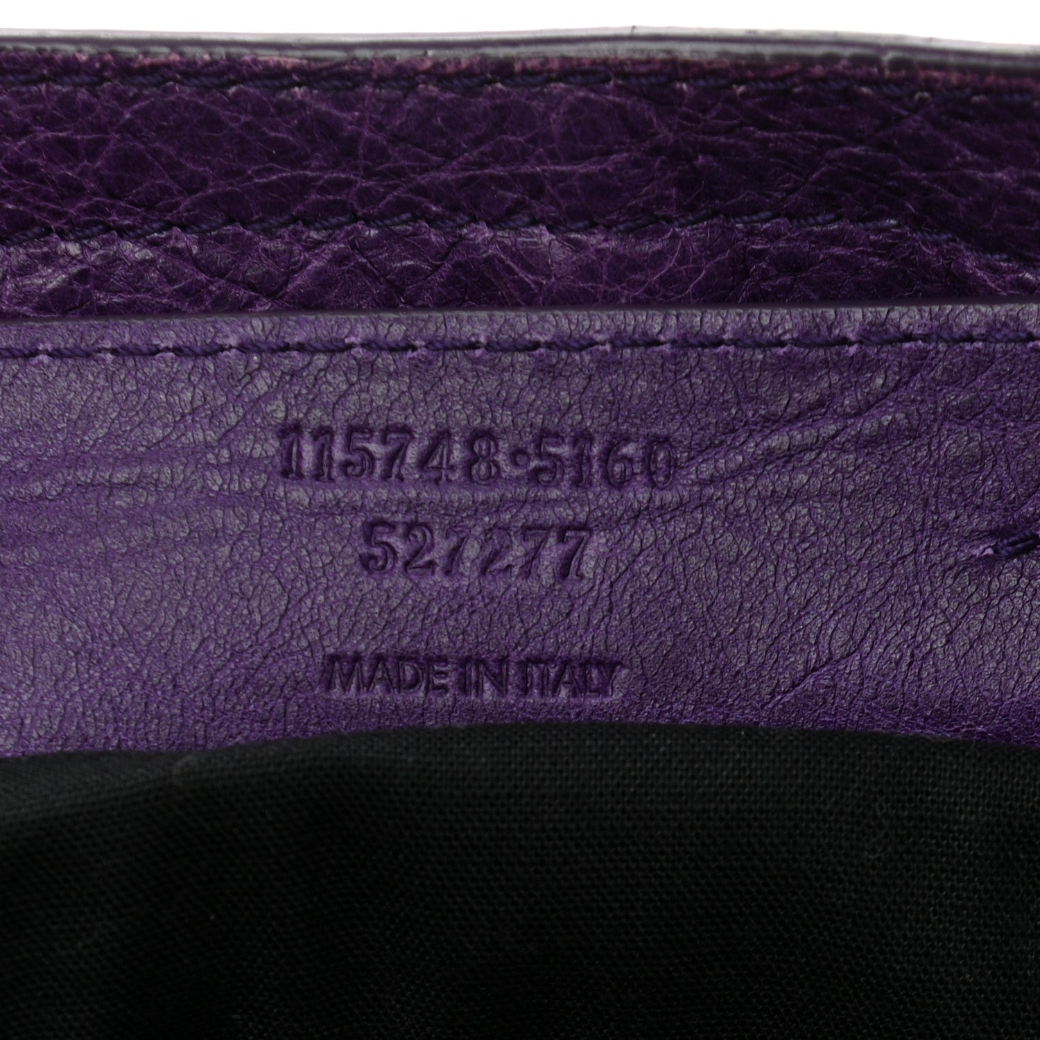 Balenciaga Agneau Classic Hardware City Dark Violet 6 of 12