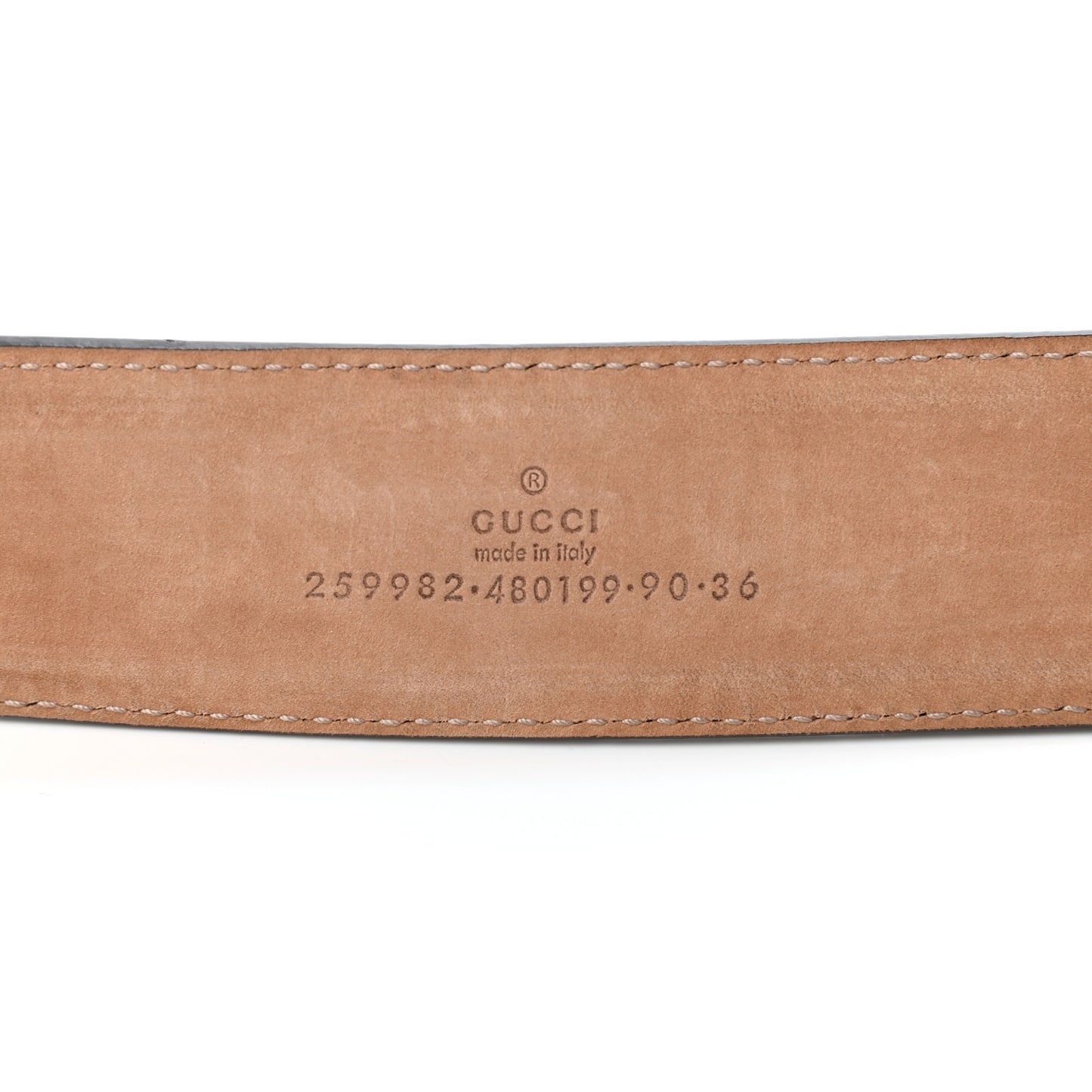 Monogram Double G Belt 90 36 Dark Brown