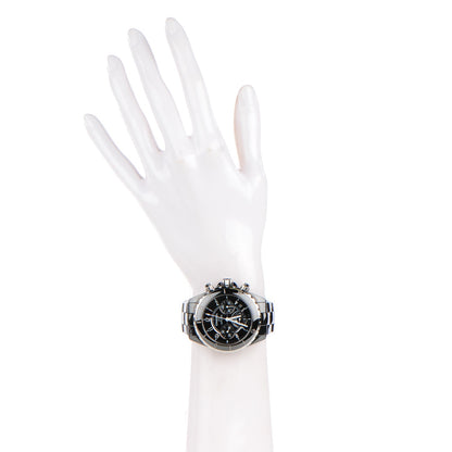 Chanel Stainless Steel Ceramic 41mm J12 Chronograph Automatic Watch Black 2 of 3