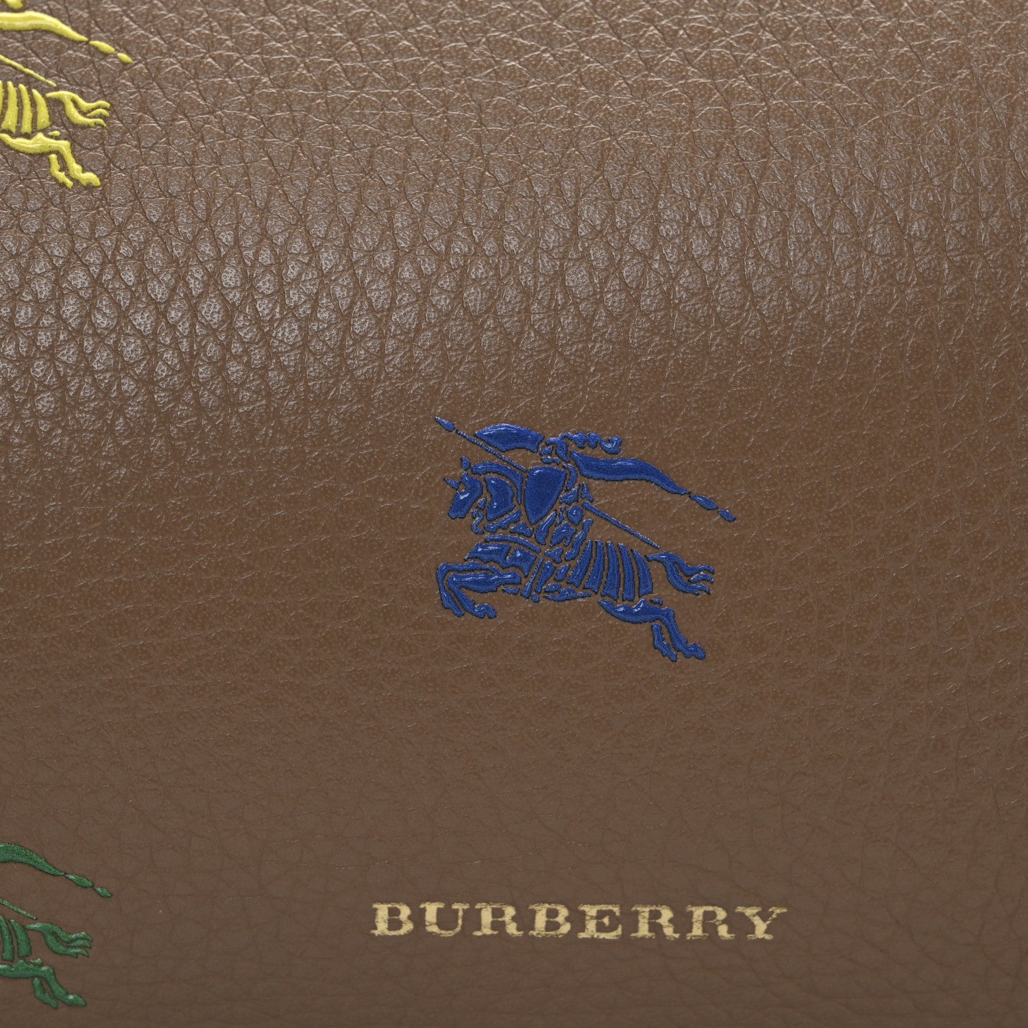 Burberry Grained Calfskin EKD The Barrel Bag Light Camel 8 of 10