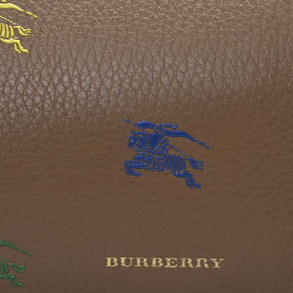 Burberry Grained Calfskin EKD The Barrel Bag Light Camel 8 of 10