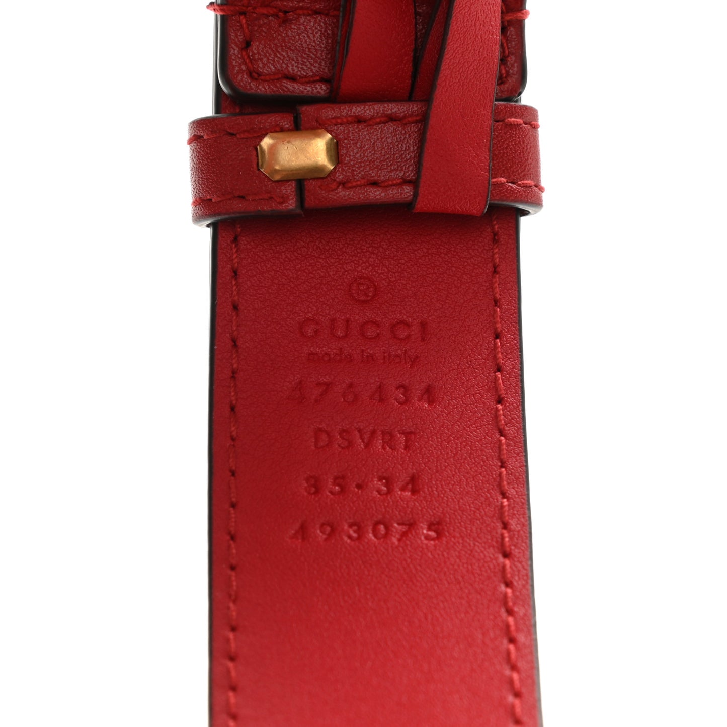 Calfskin Matelasse GG Marmont Belt Bag 85 34 Hibiscus Red