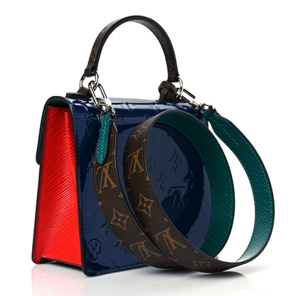 Louis Vuitton Vernis Epi Monogram Spring Street Blue 2 of 6