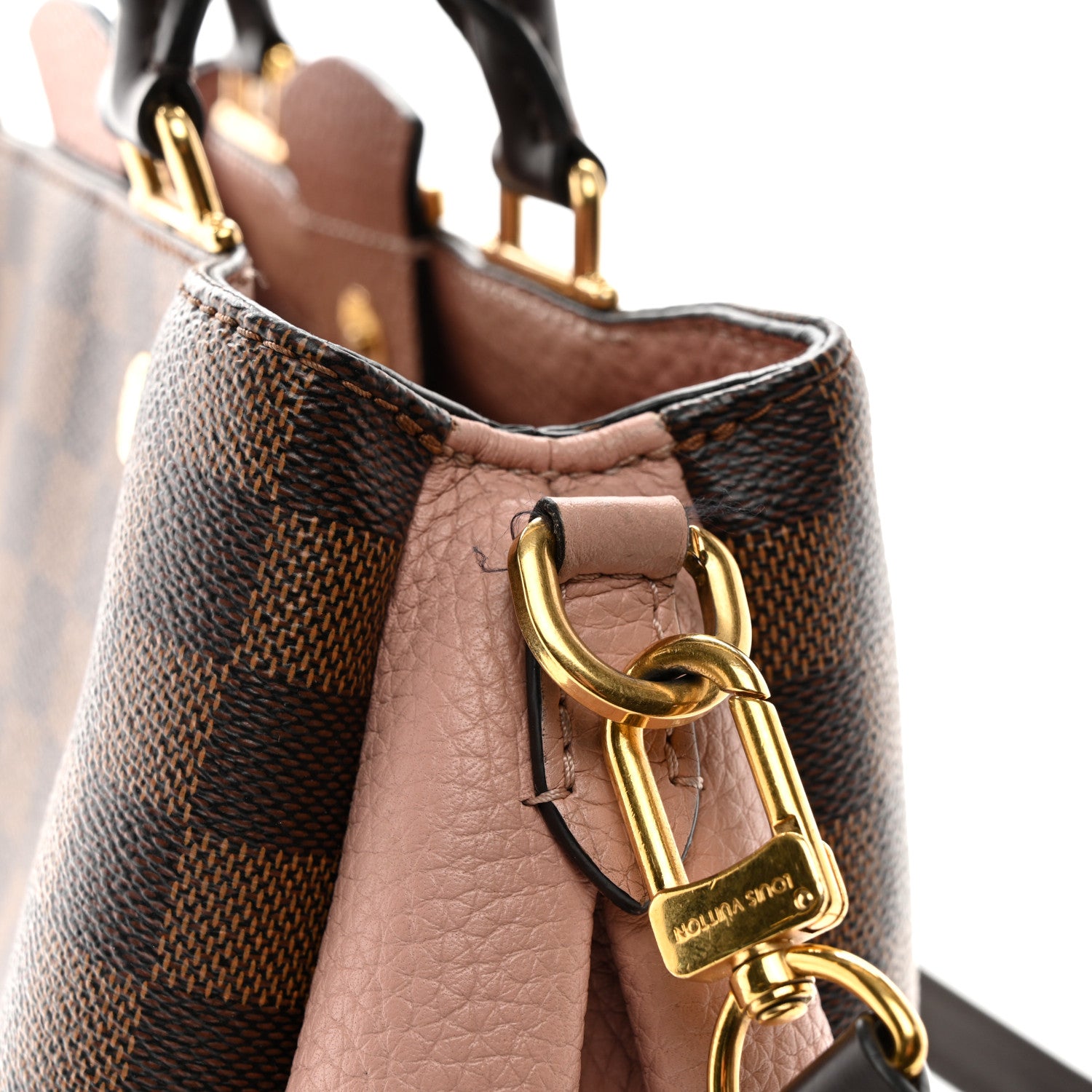 Louis Vuitton Damier Ebene Cuir Taurillon Brittany Magnolia 14 of 14