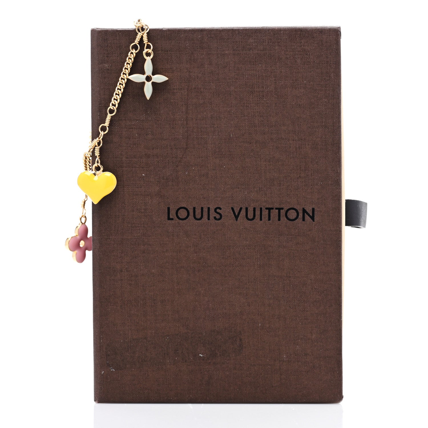 Louis Vuitton Metal Sweet Monogram Charm Bracelet Gold Multicolor 4 of 4